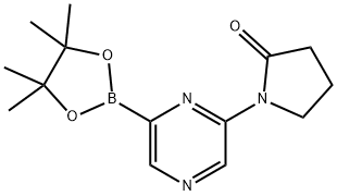 1402166-16-8 1-(6-(4,4,5,5-tetramethyl-1,3,2-dioxaborolan-2-yl)pyrazin-2-yl)pyrrolidin-2-one