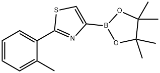 1402173-88-9 4-(4,4,5,5-tetramethyl-1,3,2-dioxaborolan-2-yl)-2-(o-tolyl)thiazole