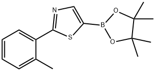 1402173-89-0 5-(4,4,5,5-tetramethyl-1,3,2-dioxaborolan-2-yl)-2-(o-tolyl)thiazole