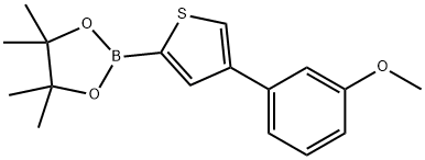 1402227-43-3 4-(3-Methoxyphenyl)thiophene-2-boronic acid pinacol ester