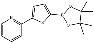 3-羟基-2,3-二甲基丁烷-2-基氢(5-(吡啶-2-基)噻吩-2-基)硼酸酯 结构式