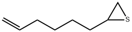 Thiirane, 2-(5-hexen-1-yl)- Structure