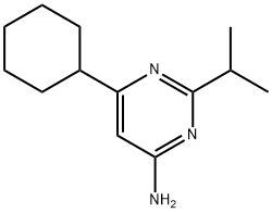 1412957-87-9 6-cyclohexyl-2-(propan-2-yl)pyrimidin-4-amine