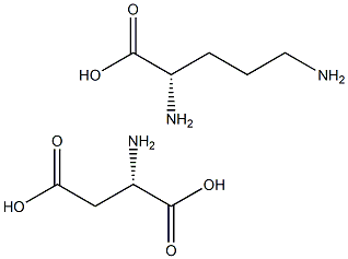 L-Ornithine L-Aspartate Impurity 7 Struktur