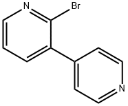 2-Bromo-3-(pyridin-4-yl)pyridine Struktur