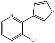 3-Hydroxy-2-(3-furyl)pyridine Struktur