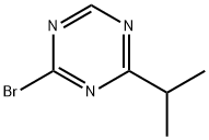 2-Bromo-4-(iso-propyl)-1,3,5-triazine,1417519-43-7,结构式