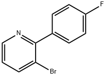 3-溴-2-(4-氟苯基)吡啶 结构式