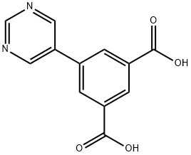 5-(pyrimidin-5-yl)isophthalic acid