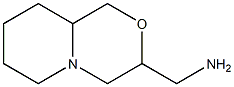 (octahydropyrido[2,1-c][1,4]oxazin-3-yl)methanamine Struktur