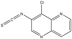 4-chloro-3-isothiocyanato-1,5-naphthyridine Structure
