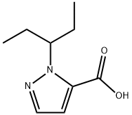 1-(pentan-3-yl)-1H-pyrazole-5-carboxylic acid,1421604-42-3,结构式