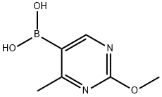 (2-methoxy-4-methylpyrimidin-5-yl)boronic acid,1421933-77-8,结构式