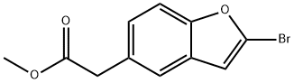 METHYL 2-(2-BROMOBENZOFURAN-5-YL)ACETATE,1421949-03-2,结构式