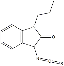 3-isothiocyanato-1-propylindolin-2-one,1422555-11-0,结构式