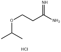 3-(丙烷-2-氧基)丙脒盐酸,1423025-32-4,结构式