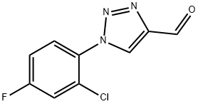 1423028-05-0 1-(2-chloro-4-fluorophenyl)-1H-1,2,3-triazole-4-carbaldehyde