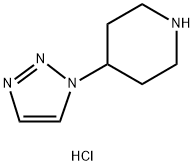 4-(1H-1,2,3-triazol-1-yl)piperidine dihydrochloride 结构式