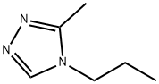 3-methyl-4-propyl-4H-1,2,4-triazole 结构式