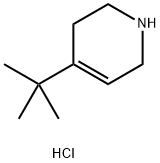 4-tert-butyl-1,2,3,6-tetrahydropyridine hydrochloride,1423029-73-5,结构式