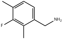 3-Fluoro-2,4-dimethylbenzylamine Structure