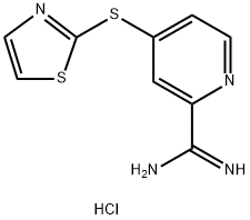 1427381-01-8 4-(1,3-噻唑-2-基巯基)吡啶-2-甲脒盐酸