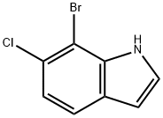 7-溴-6-氯-1H-吲哚, 1427439-04-0, 结构式