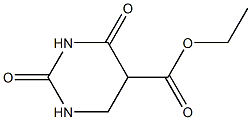 Ethyl 2,4-dioxohexahydropyrimidine-5-carboxylate Structure