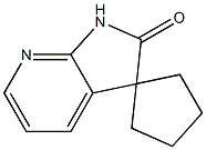 1',2'-dihydrospiro[cyclopentane-1,3'-pyrrolo[2,3-b]pyridin]-2'-one Structure
