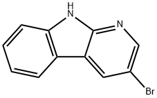 3-溴-9H-吡啶并[2,3-B]吲哚, 1428799-40-9, 结构式