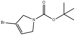 tert-butyl 3-bromo-2,5-dihydro-1H-pyrrole-1-carboxylate Structure