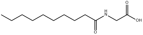 N-DECANOYLGLYCINE,14305-32-9,结构式