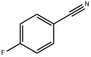 p-Fluorobenzonitrile Struktur