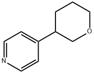 4-(TETRAHYDROPYRAN-3-YL)-PYRIDINE Structure