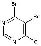 4,5-Dibromo-6-chloropyrimidine 结构式