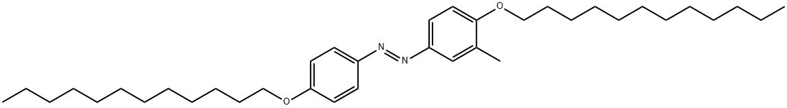 4,4'-Bis(dodecyloxy)-3-methylazobenzene Structure