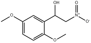 2,5-二甲氧基-Α-(硝基甲基)苯甲醇, 14438-63-2, 结构式