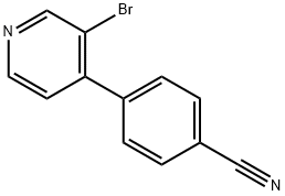 3-Bromo-4-(4-cyanophenyl)pyridine|