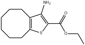ethyl 3-amino-4,5,6,7,8,9-hexahydrocycloocta[b]thiophene-2-carboxylate,1447684-76-5,结构式