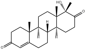 Progesterone Impurity 3(Progesterone EP Impurity C) Structure