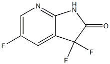 3,3,5-trifluoro-1,3-dihydro-2H-pyrrolo[2,3-b]pyridin-2-one|3,3,5-三氟-1,3-二氢-2H-吡咯并[2,3-B]吡啶-2-酮