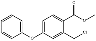 methyl2-(chloromethyl)-4-phenoxybenzoate Structure