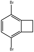 Bicyclo[4.2.0]octa-1,3,5-triene, 2,5-dibromo- Structure
