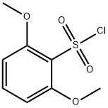2,6-dimethoxybenzene-1-sulfonyl chloride, 145980-89-8, 结构式