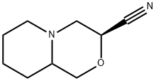(3S)-octahydropyrido[2,1-c]morpholine-3-carbonitrile, 1461698-14-5, 结构式