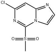 7-chloro-5-methanesulfonylimidazo[1,2-c]pyrimidine, 1469750-91-1, 结构式