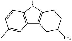 6-甲基-2,3,4,9-四氢-1H-咔唑-3-胺 结构式