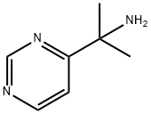 4-(2-Aminopropan-2-yl)pyrimidine Structure