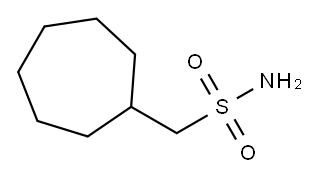 cycloheptylmethanesulfonamide Struktur