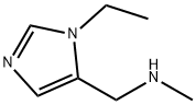(1-乙基-1H-咪唑-5-基)甲基](甲基)胺, 1496988-25-0, 结构式